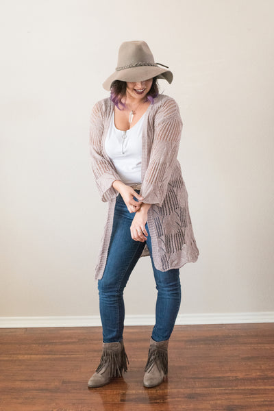 Beverly Crochet Cardigan