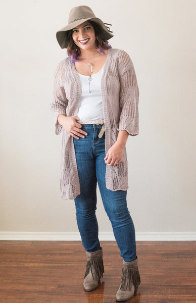 Beverly Crochet Cardigan