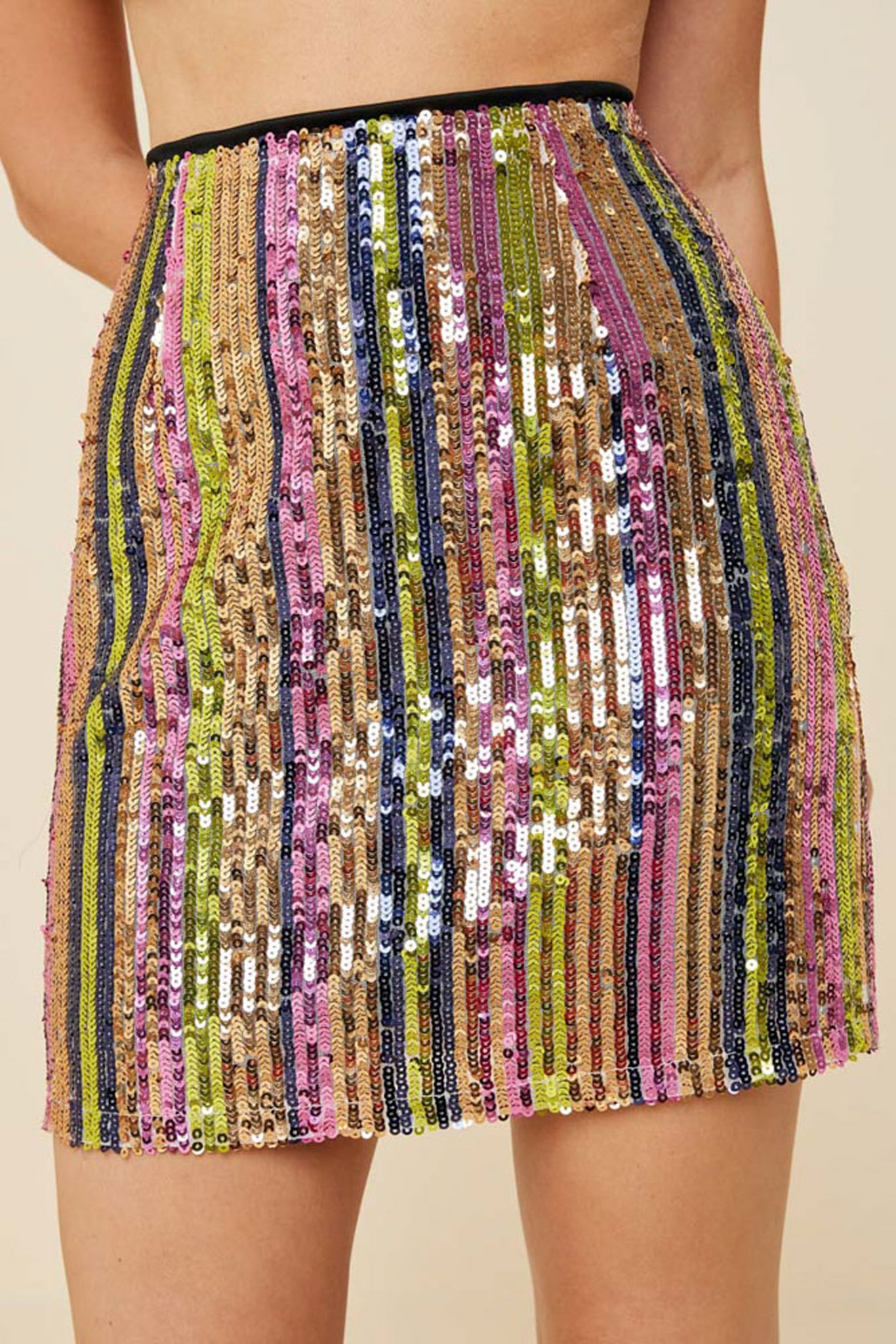 Disco Fever Sequin Skirt