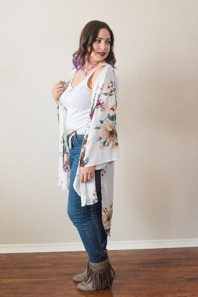 Kiera Floral Kimono