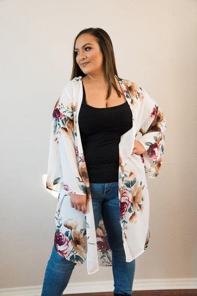 Kiera Floral Kimono