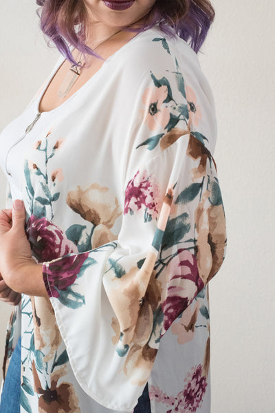 Kiera Floral Kimono