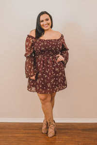 Jocelyn Floral Smock Mini Dress