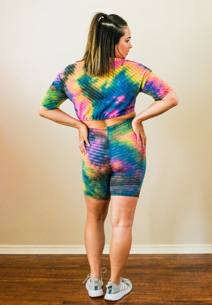 Live & Let Tie  Dye Loungewear Set