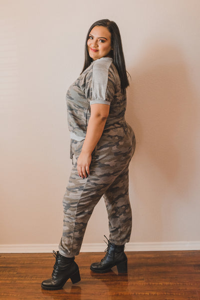 Marie Camo Sweat Pant