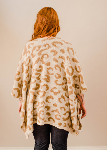 Mya Leopard Print Wrap