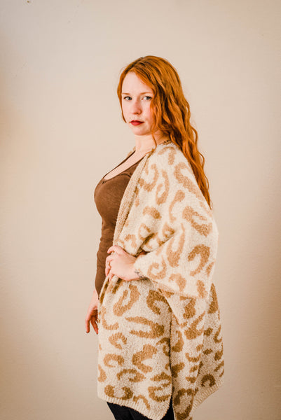 Mya Leopard Print Wrap