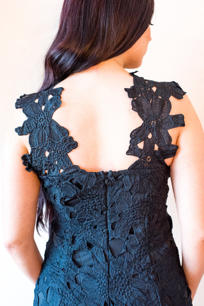Delphine Floral Embroidered Dress