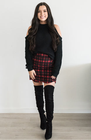 Mad About Plaid Skirt