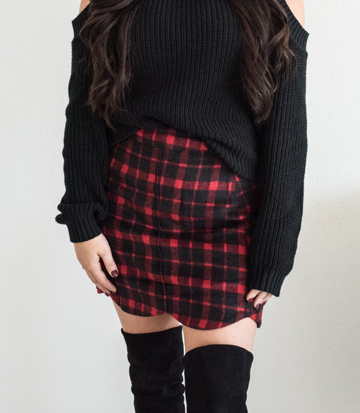 Mad About Plaid Skirt