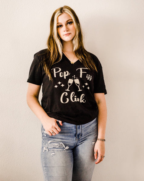 Pop Fizz Clink V-Neck T-Shirt